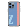 スリムプロテクションプレミアムケース with MagSafe［ オリジナル - initial color line - Z blue ］