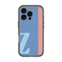 スリムプロテクションプレミアムケース with MagSafe［ オリジナル - initial color line - Z blue ］