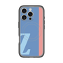 スリムプロテクションプレミアムケース with MagSafe［ オリジナル - initial color line - Z blue ］