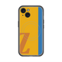 スリムプロテクションプレミアムケース with MagSafe［ オリジナル - initial color line - Z orange ］