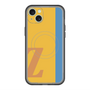 スリムプロテクションプレミアムケース with MagSafe［ オリジナル - initial color line - Z orange ］