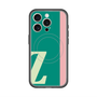 スリムプロテクションプレミアムケース with MagSafe［ オリジナル - initial color line - Z green ］