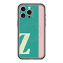 スリムプロテクションプレミアムケース with MagSafe［ オリジナル - initial color line - Z green ］
