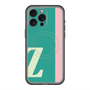 スリムプロテクションプレミアムケース with MagSafe［ オリジナル - initial color line - Z green ］