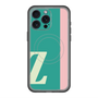 スリムプロテクションプレミアムケース with MagSafe［ オリジナル - initial color line - Z green ］