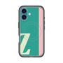 スリムプロテクションプレミアムケース with MagSafe［ オリジナル - initial color line - Z green ］