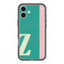 スリムプロテクションプレミアムケース with MagSafe［ オリジナル - initial color line - Z green ］