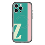 スリムプロテクションプレミアムケース with MagSafe［ オリジナル - initial color line - Z green ］