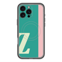 スリムプロテクションプレミアムケース with MagSafe［ オリジナル - initial color line - Z green ］