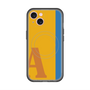 スリムプロテクションプレミアムケース with MagSafe［ オリジナル - initial color line - A orange ］