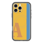 スリムプロテクションプレミアムケース with MagSafe［ オリジナル - initial color line - A orange ］