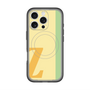 スリムプロテクションプレミアムケース with MagSafe［ オリジナル - initial color line - Z yellow ］