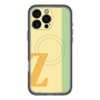 スリムプロテクションプレミアムケース with MagSafe［ オリジナル - initial color line - Z yellow ］