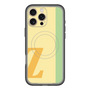 スリムプロテクションプレミアムケース with MagSafe［ オリジナル - initial color line - Z yellow ］