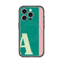 スリムプロテクションプレミアムケース with MagSafe［ オリジナル - initial color line - A green ］