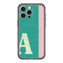 スリムプロテクションプレミアムケース with MagSafe［ オリジナル - initial color line - A green ］