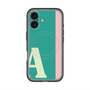 スリムプロテクションプレミアムケース with MagSafe［ オリジナル - initial color line - A green ］