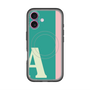 スリムプロテクションプレミアムケース with MagSafe［ オリジナル - initial color line - A green ］