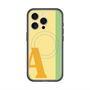 スリムプロテクションプレミアムケース with MagSafe［ オリジナル - initial color line - A yellow ］
