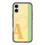 スリムプロテクションプレミアムケース with MagSafe［ オリジナル - initial color line - A yellow ］