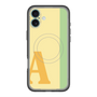 スリムプロテクションプレミアムケース with MagSafe［ オリジナル - initial color line - A yellow ］