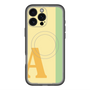 スリムプロテクションプレミアムケース with MagSafe［ オリジナル - initial color line - A yellow ］