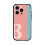 スリムプロテクションプレミアムケース with MagSafe［ オリジナル - initial color line - B pink ］