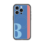 スリムプロテクションプレミアムケース with MagSafe［ オリジナル - initial color line - B blue ］