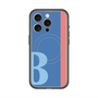 スリムプロテクションプレミアムケース with MagSafe［ オリジナル - initial color line - B blue ］