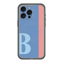 スリムプロテクションプレミアムケース with MagSafe［ オリジナル - initial color line - B blue ］