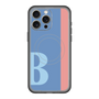 スリムプロテクションプレミアムケース with MagSafe［ オリジナル - initial color line - B blue ］