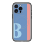 スリムプロテクションプレミアムケース with MagSafe［ オリジナル - initial color line - B blue ］