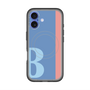 スリムプロテクションプレミアムケース with MagSafe［ オリジナル - initial color line - B blue ］