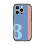 スリムプロテクションプレミアムケース with MagSafe［ オリジナル - initial color line - B blue ］