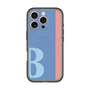 スリムプロテクションプレミアムケース with MagSafe［ オリジナル - initial color line - B blue ］