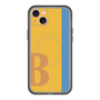 スリムプロテクションプレミアムケース with MagSafe［ オリジナル - initial color line - B orange ］