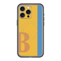スリムプロテクションプレミアムケース with MagSafe［ オリジナル - initial color line - B orange ］