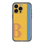 スリムプロテクションプレミアムケース with MagSafe［ オリジナル - initial color line - B orange ］