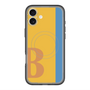 スリムプロテクションプレミアムケース with MagSafe［ オリジナル - initial color line - B orange ］