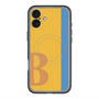 スリムプロテクションプレミアムケース with MagSafe［ オリジナル - initial color line - B orange ］
