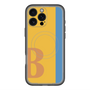 スリムプロテクションプレミアムケース with MagSafe［ オリジナル - initial color line - B orange ］