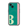 スリムプロテクションプレミアムケース with MagSafe［ オリジナル - initial color line - B green ］