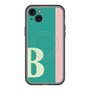 スリムプロテクションプレミアムケース with MagSafe［ オリジナル - initial color line - B green ］