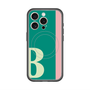 スリムプロテクションプレミアムケース with MagSafe［ オリジナル - initial color line - B green ］