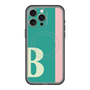 スリムプロテクションプレミアムケース with MagSafe［ オリジナル - initial color line - B green ］