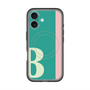 スリムプロテクションプレミアムケース with MagSafe［ オリジナル - initial color line - B green ］