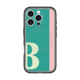 スリムプロテクションプレミアムケース with MagSafe［ オリジナル - initial color line - B green ］