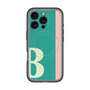 スリムプロテクションプレミアムケース with MagSafe［ オリジナル - initial color line - B green ］