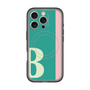 スリムプロテクションプレミアムケース with MagSafe［ オリジナル - initial color line - B green ］