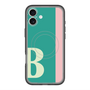 スリムプロテクションプレミアムケース with MagSafe［ オリジナル - initial color line - B green ］